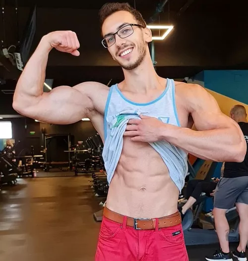 Hello from my workout!