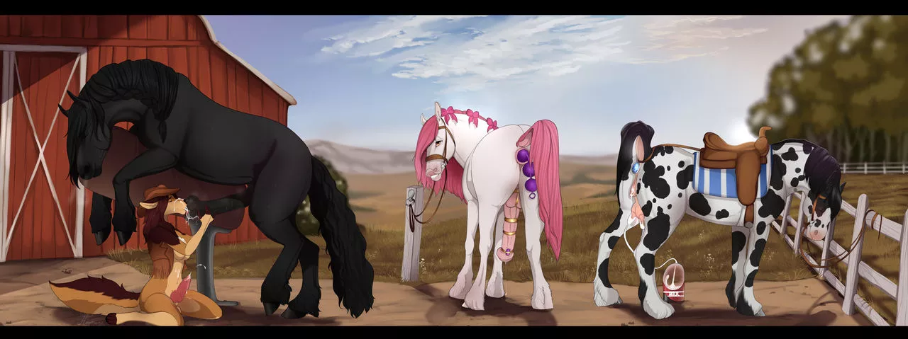 Horse Orgy [FHM] (Angellsview3)