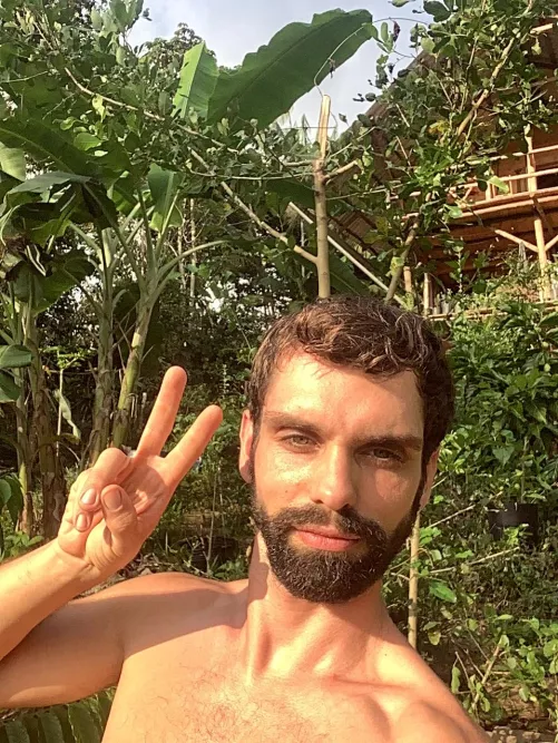 Hot day working in my farm. send help