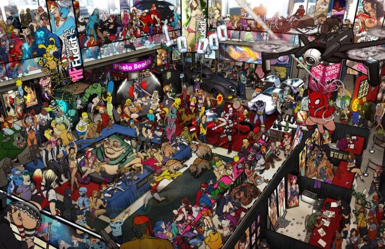 How many Harley's can you find