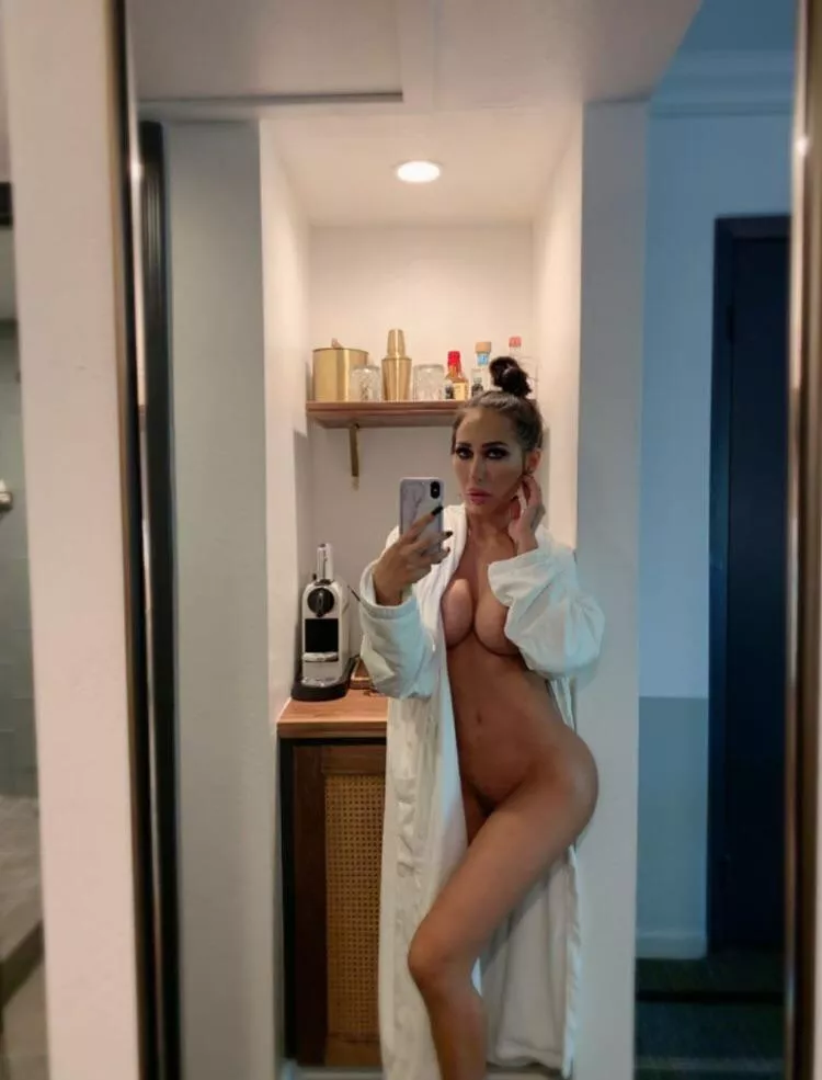 I hope I look sexy enough for you babe, what do you think?