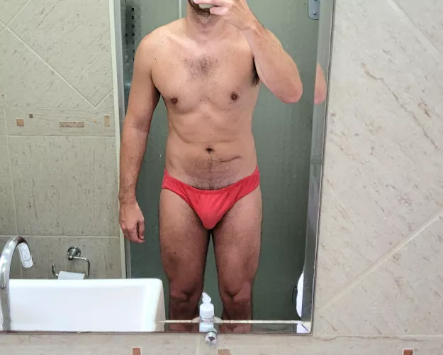 I love this tight underwear