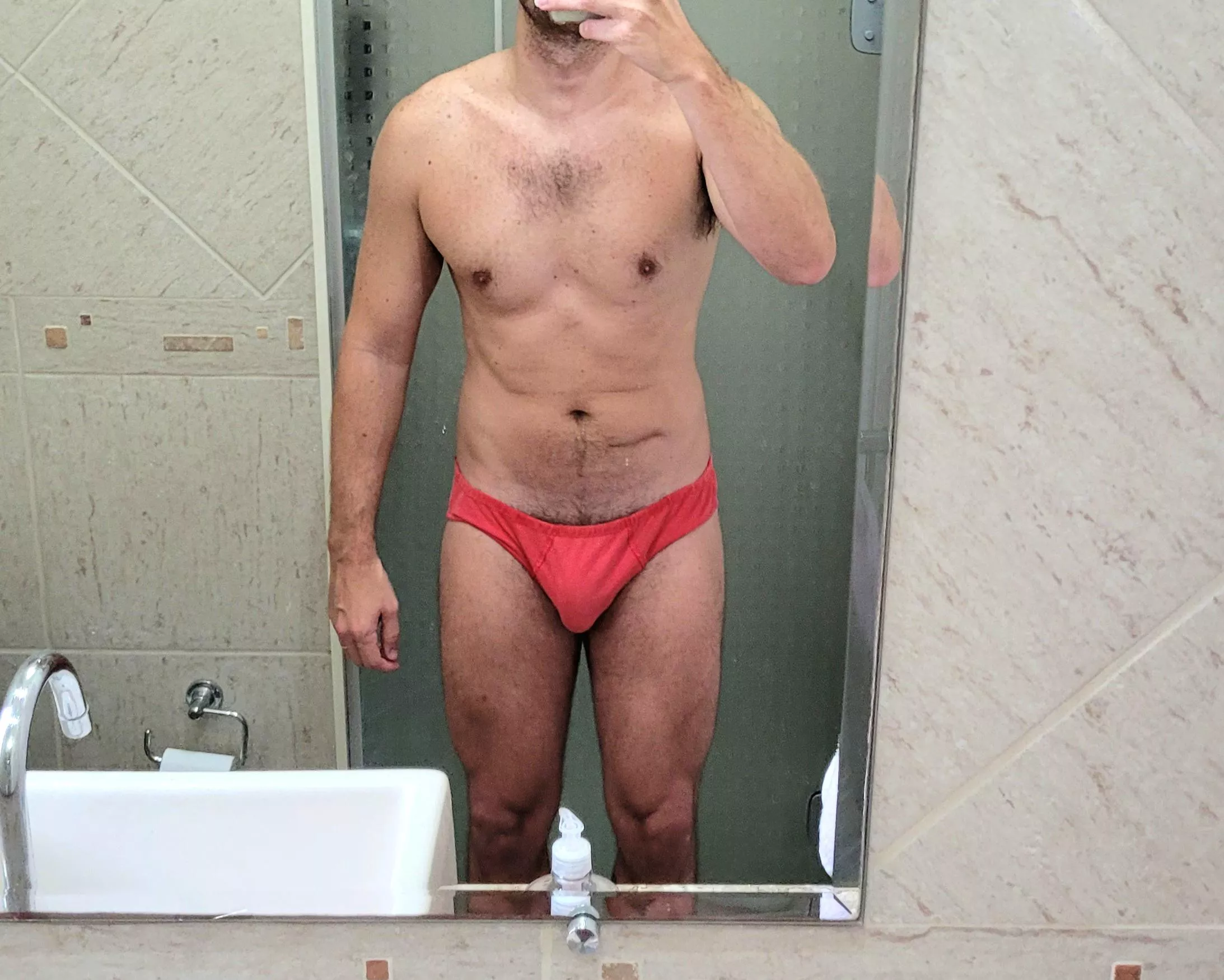 I love this tight underwear