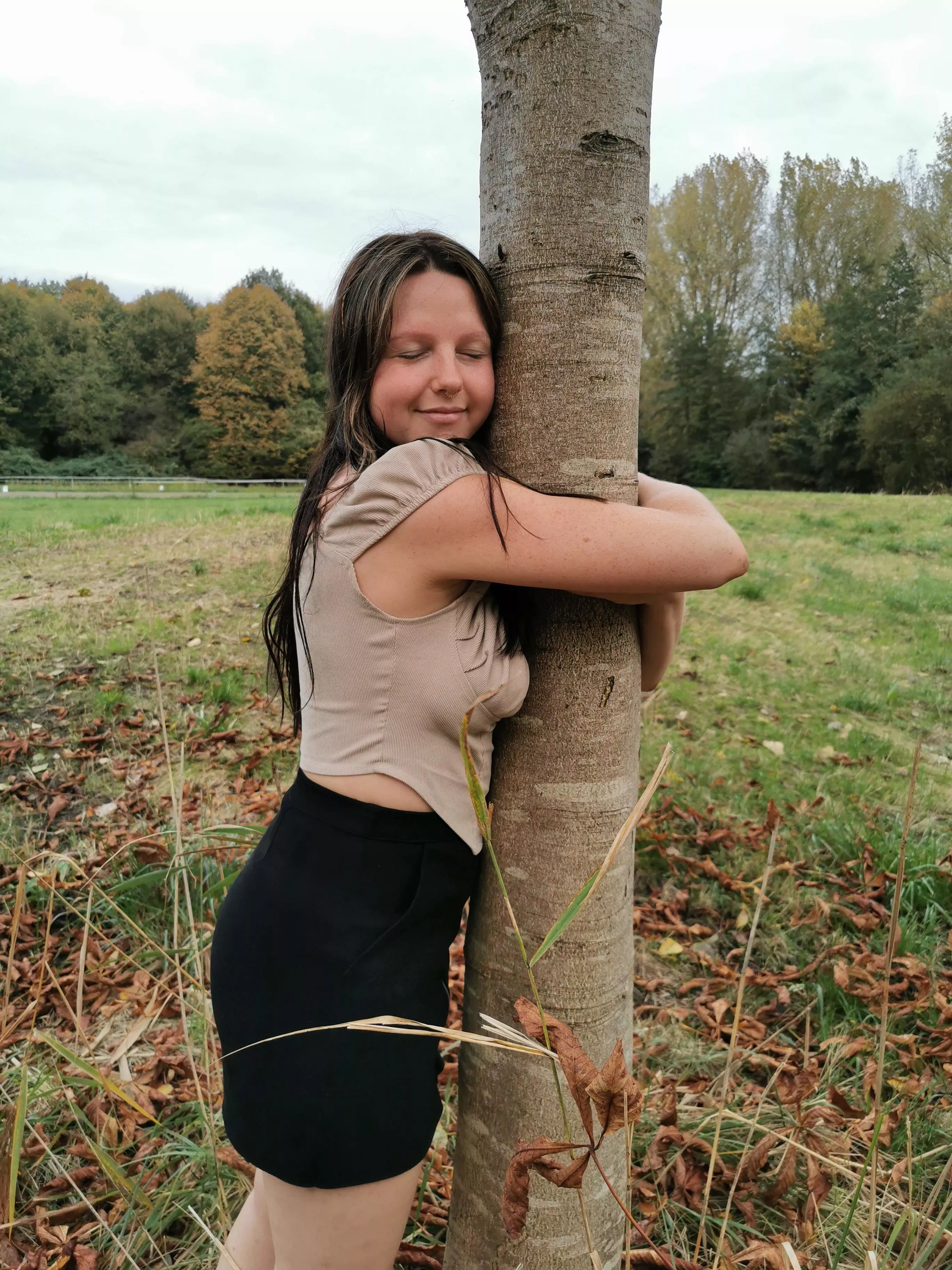 I met someone in the forest today🌳