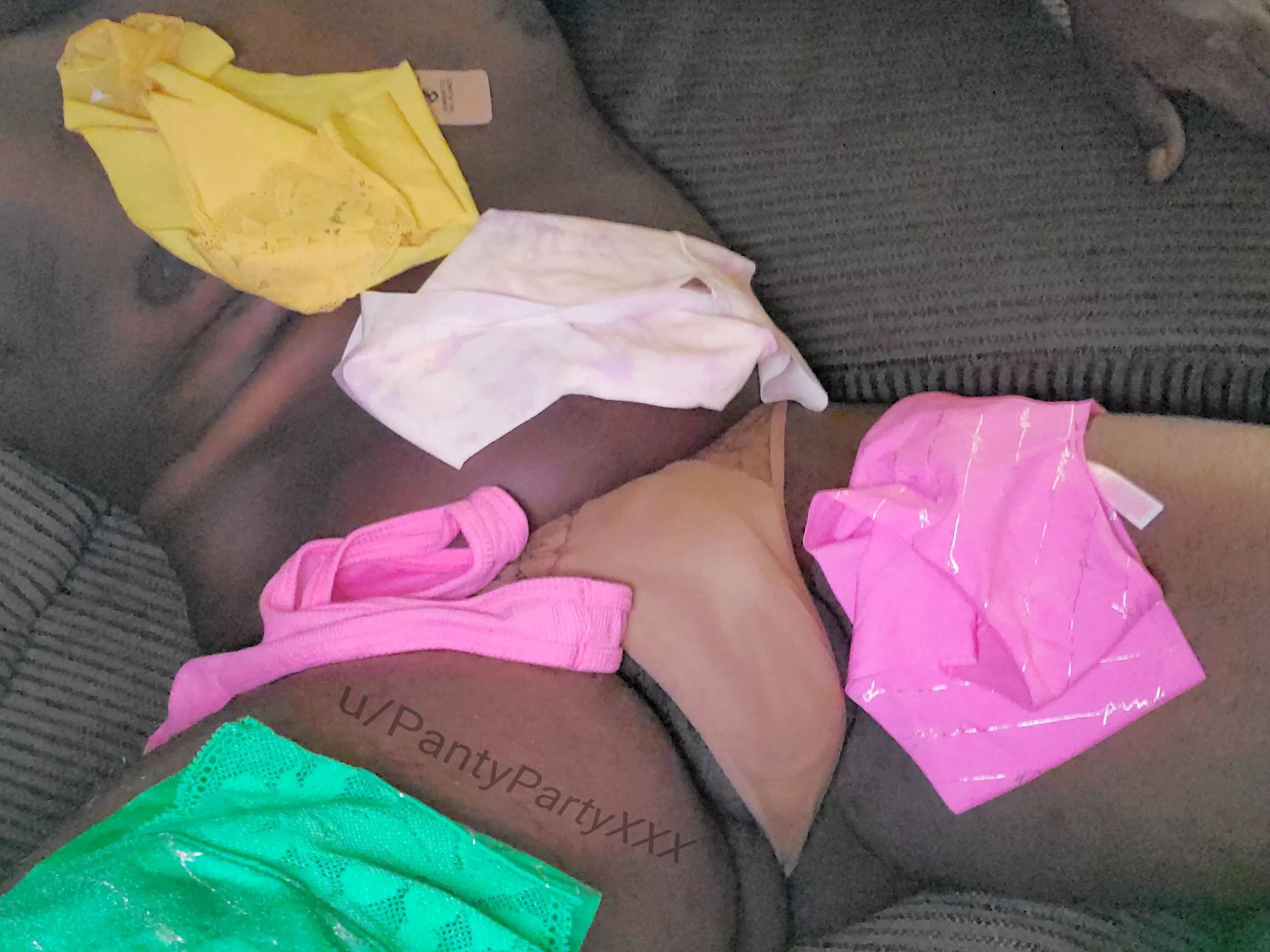 I wore panties to buy new panties. 🔥 I'm planning some sexy new pics for you...