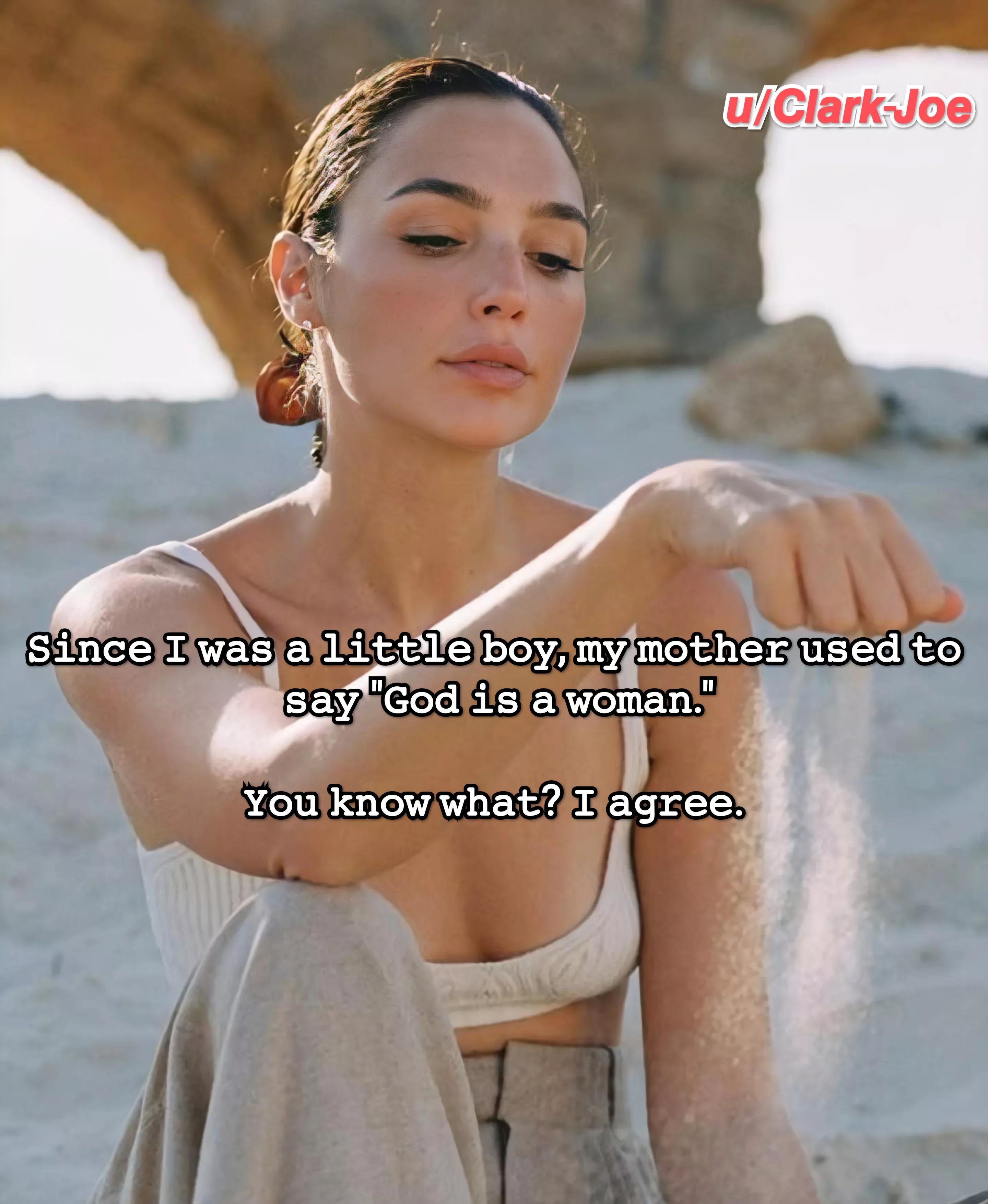 I'm gonna worship this goddess for the rest of my life. [M/S]