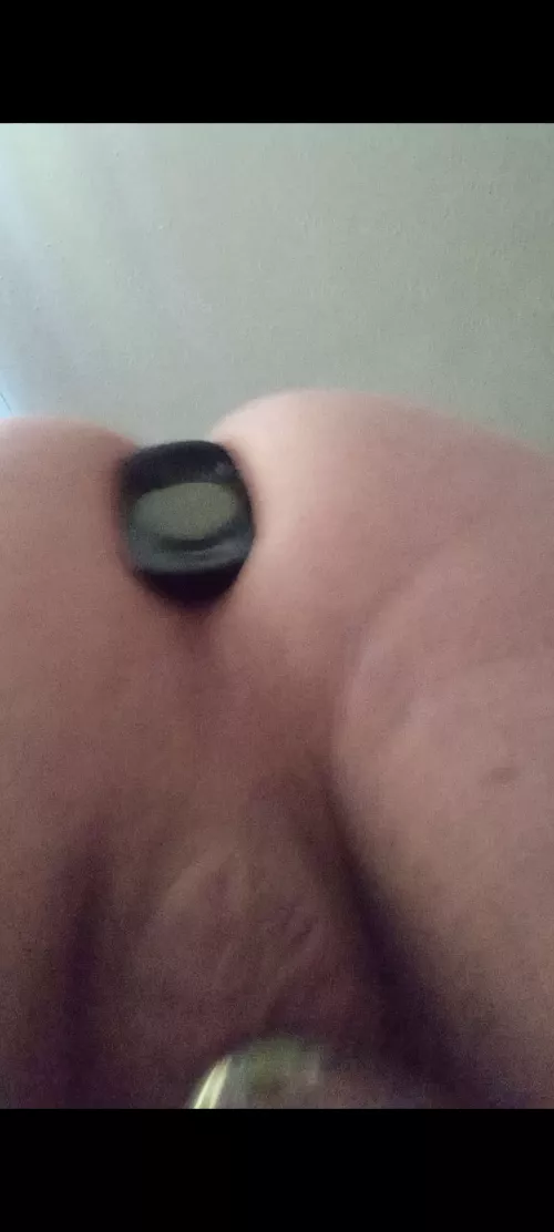 in chastity and full with a giant plug sissy pm me