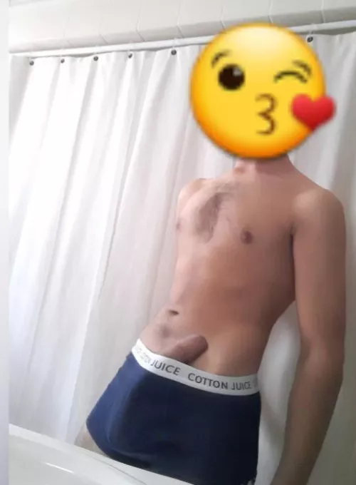 its even bigger when hard