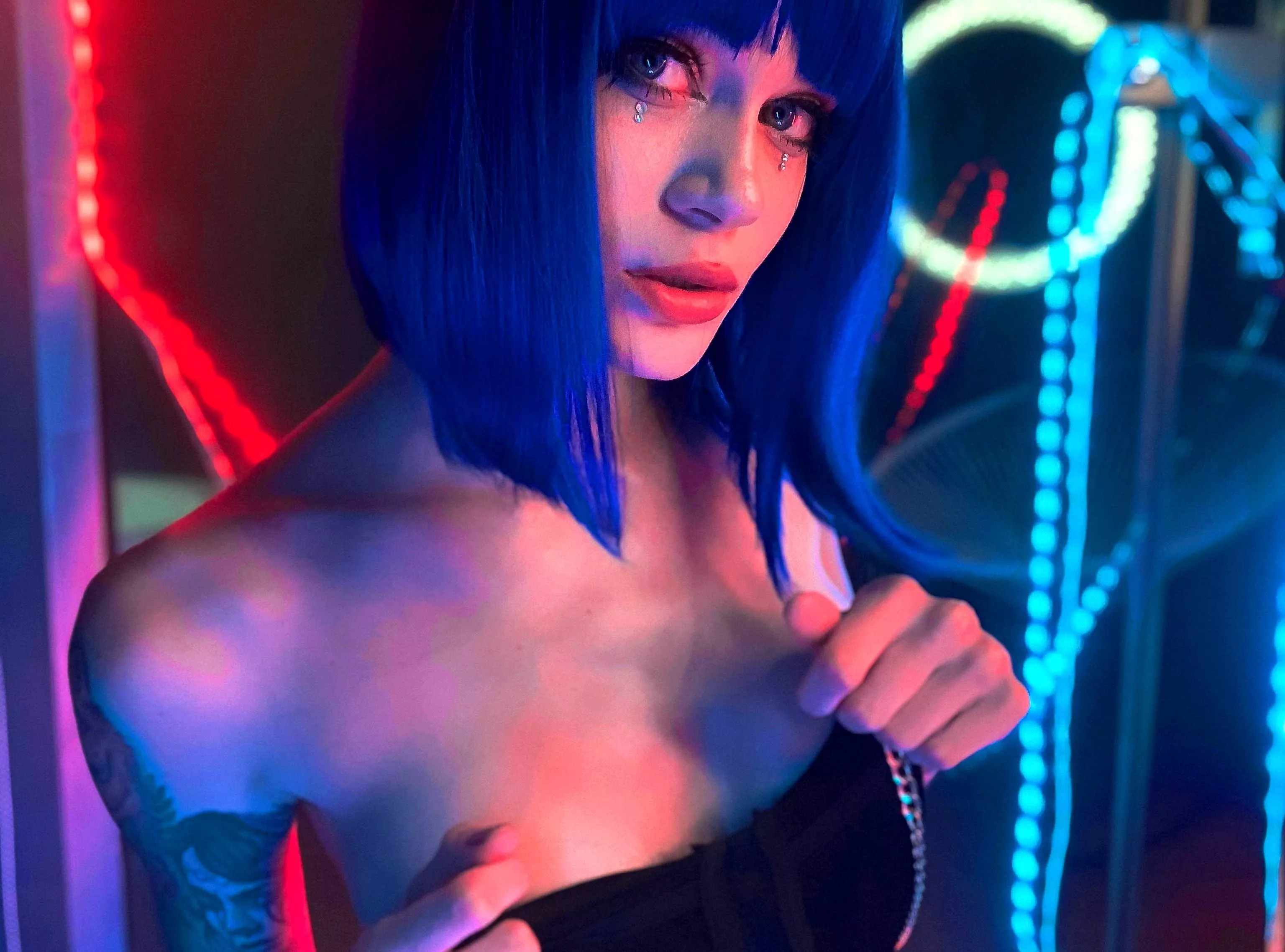 It's hard for you to restrain yourself when we're alone