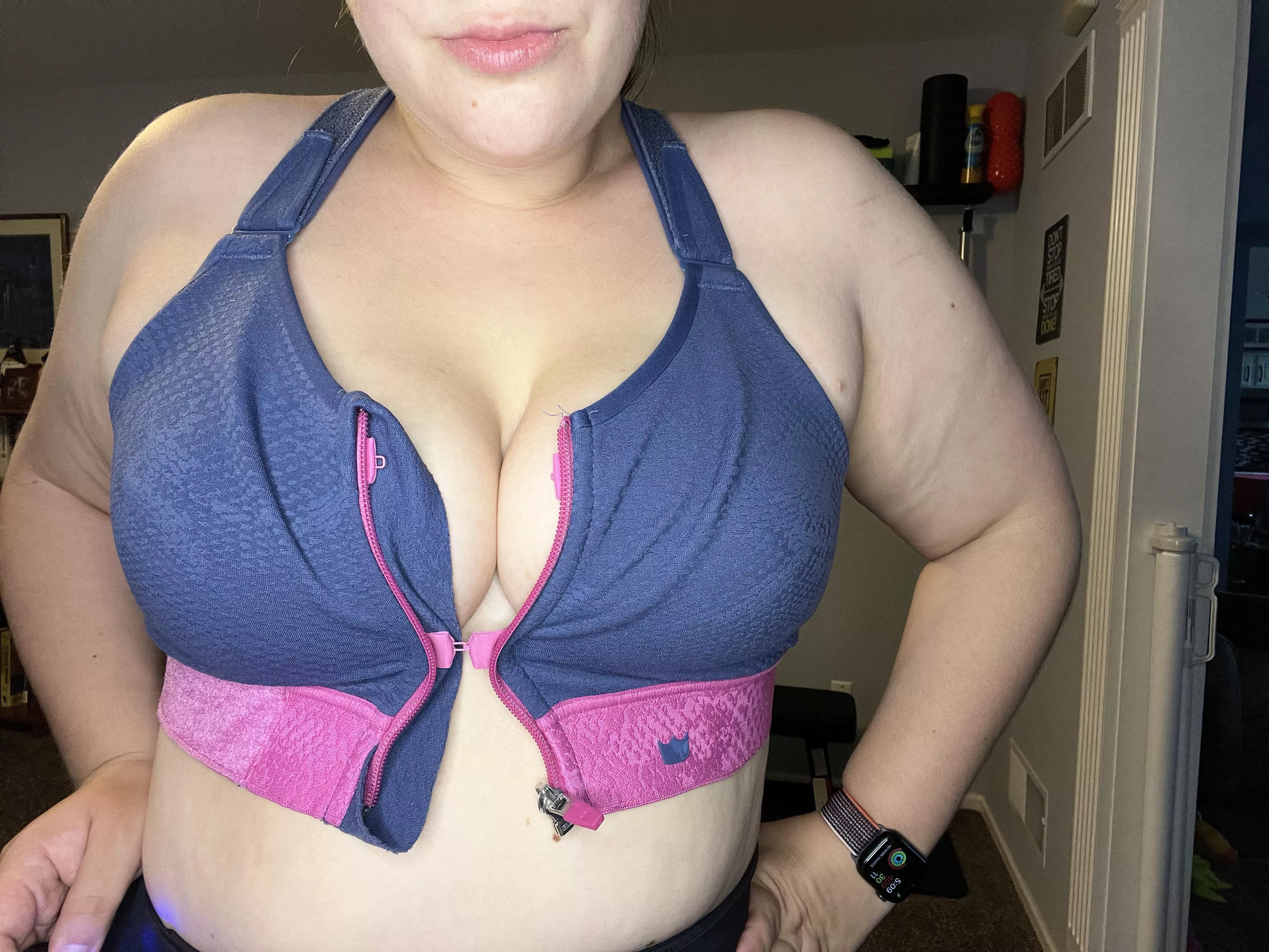 Just one snap away from busting out 🫦