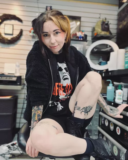 Loving all the spooky tats I’ve been getting to do recently