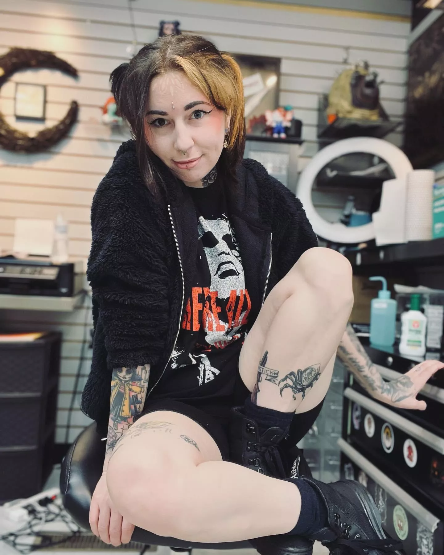 Loving all the spooky tats I’ve been getting to do recently