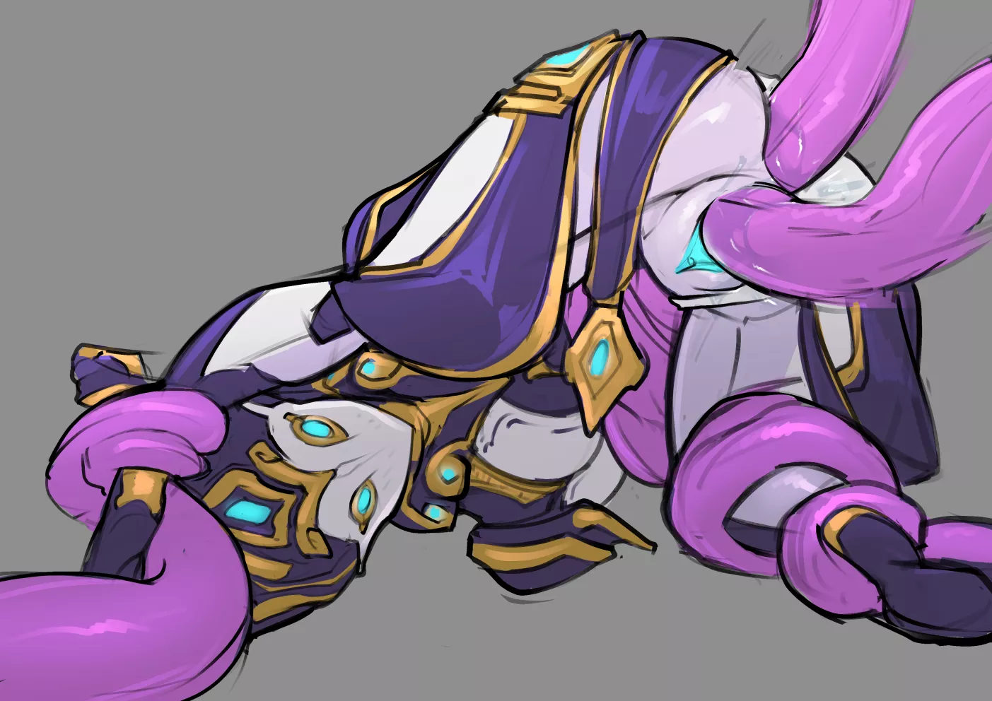 [Mirage Prime] Getting Double Penetrated By Tentacles (TheChurroMan)