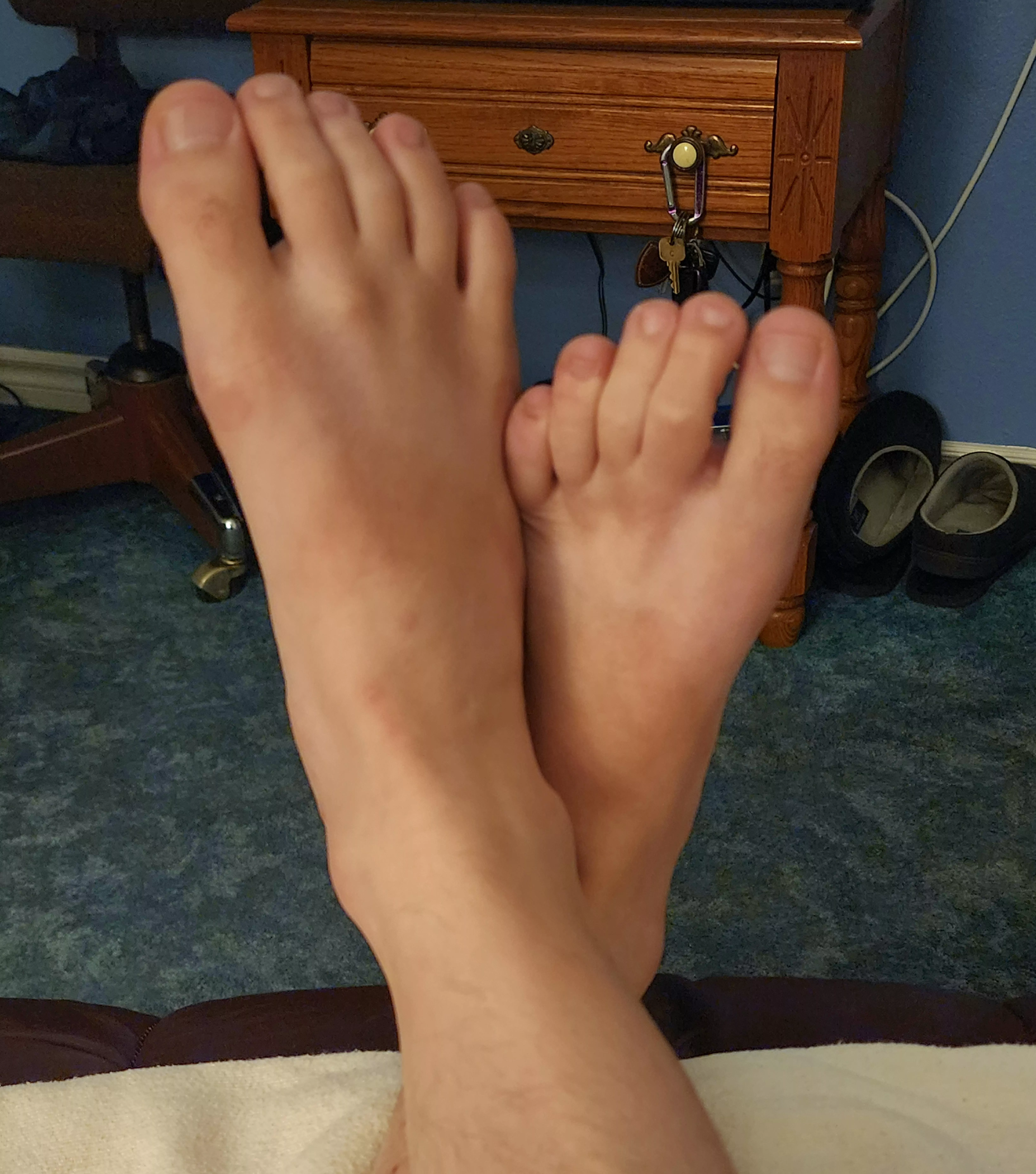My Feet. Size 10.