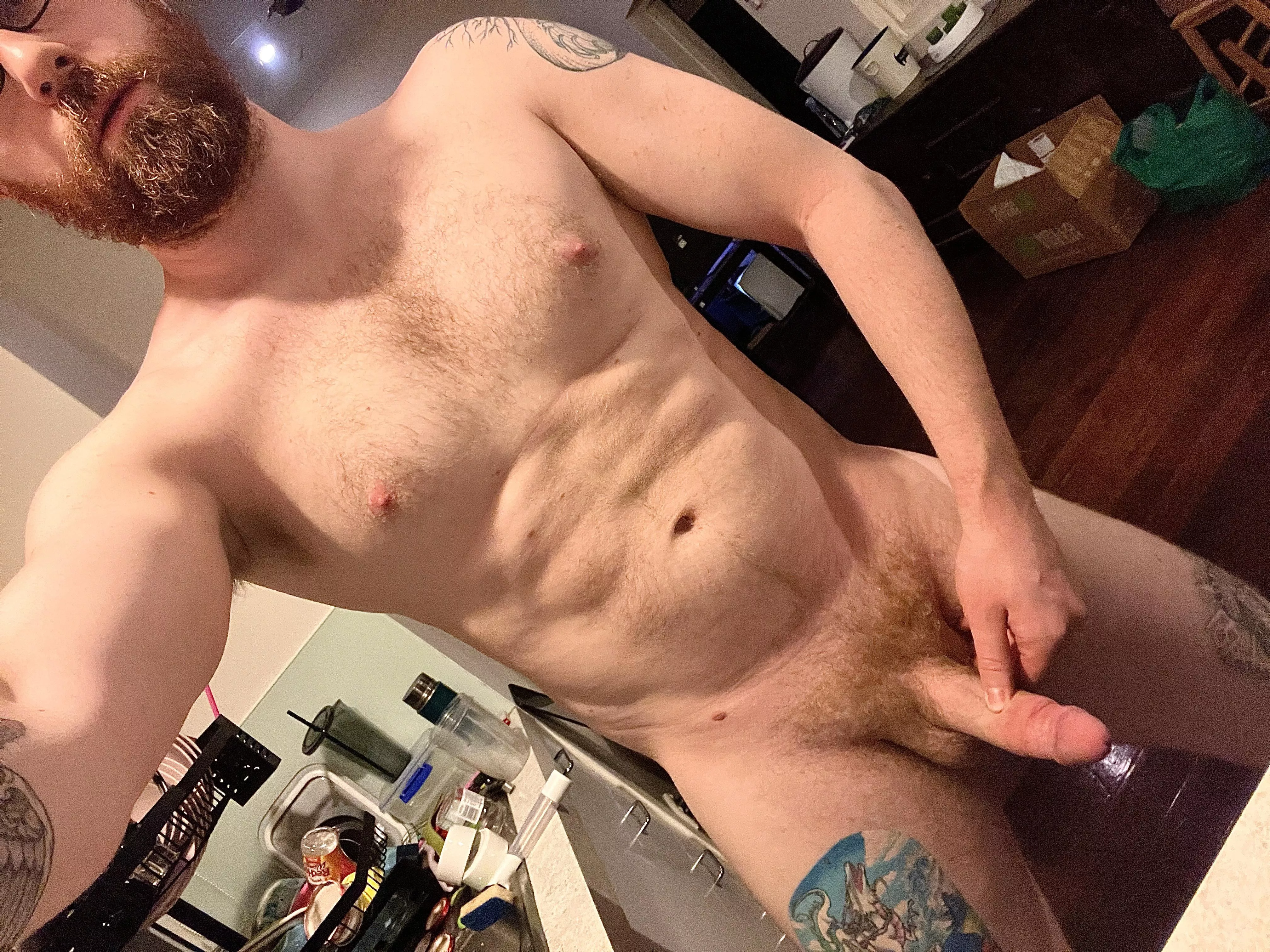 My kitchen bench is the perfect height to be devoured off of