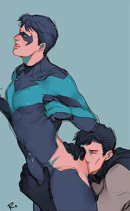 Nightwing and Batman, does anyone know the artist?