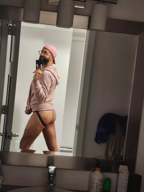 ok if I walk around the house like this?