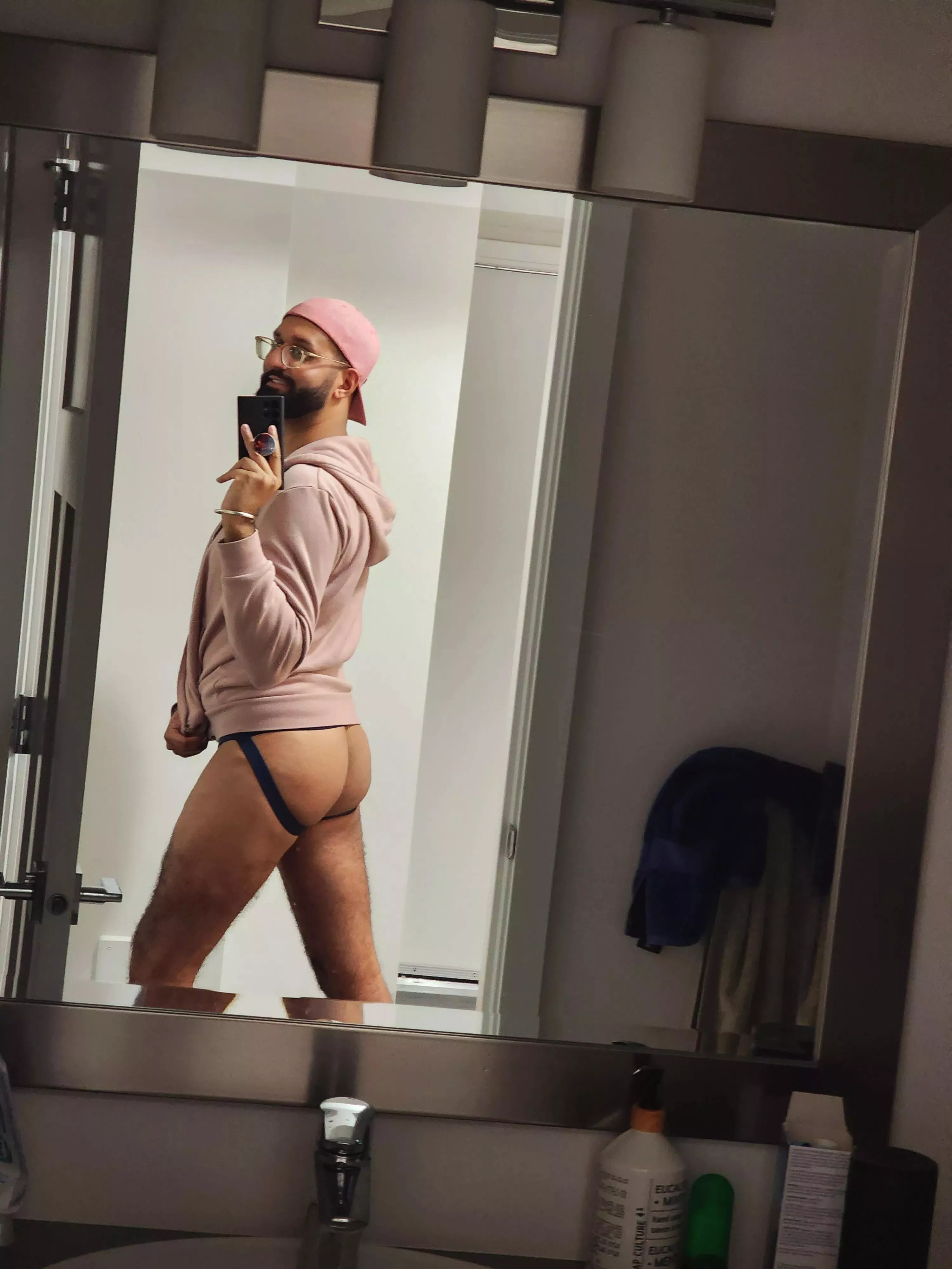 ok if I walk around the house like this?