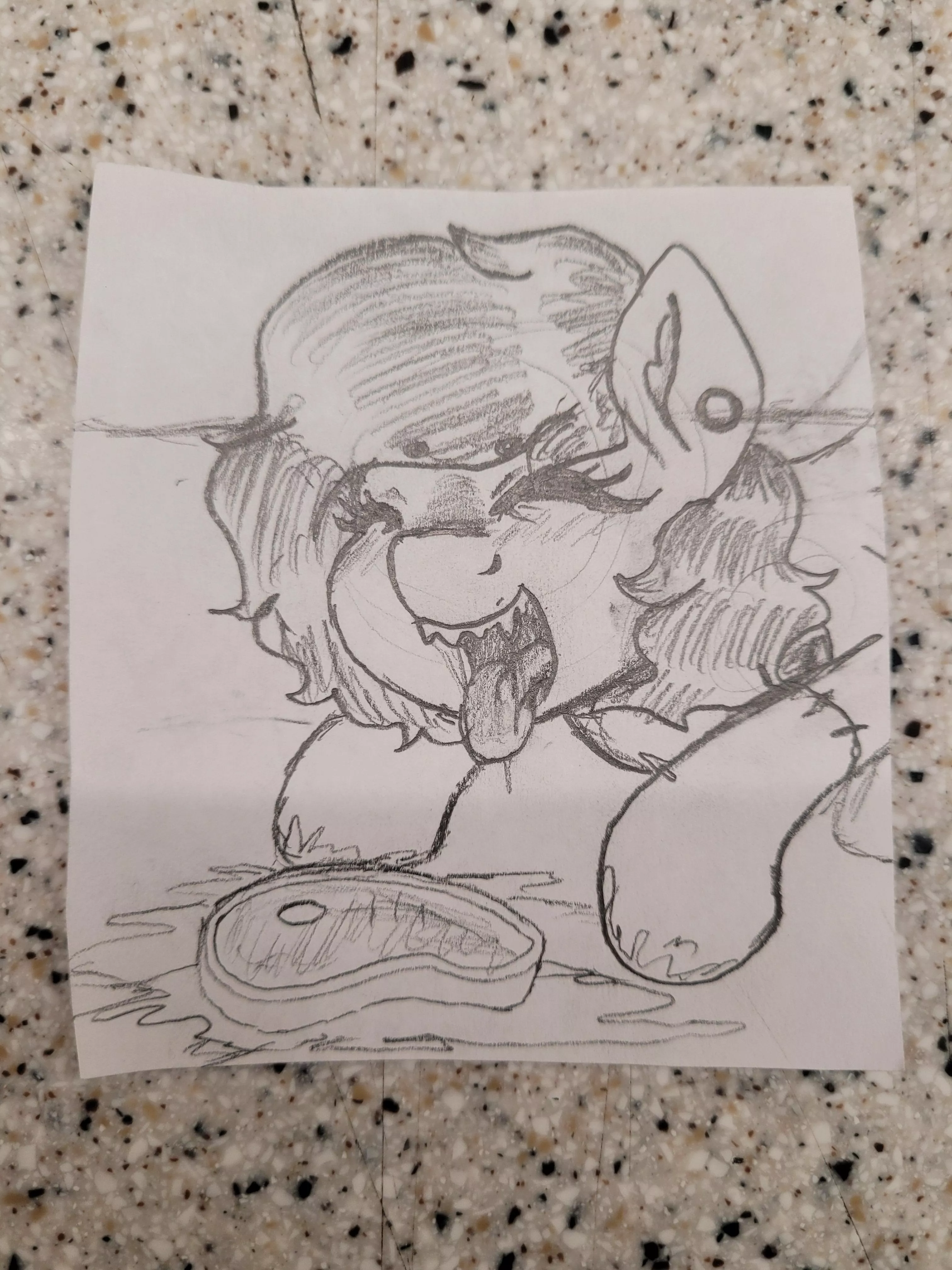 pov u give them meat >;3 (my art)