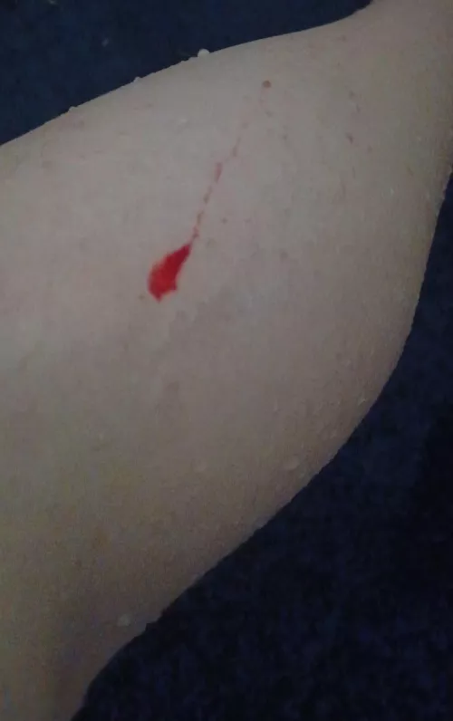 pov you don't know how to shave