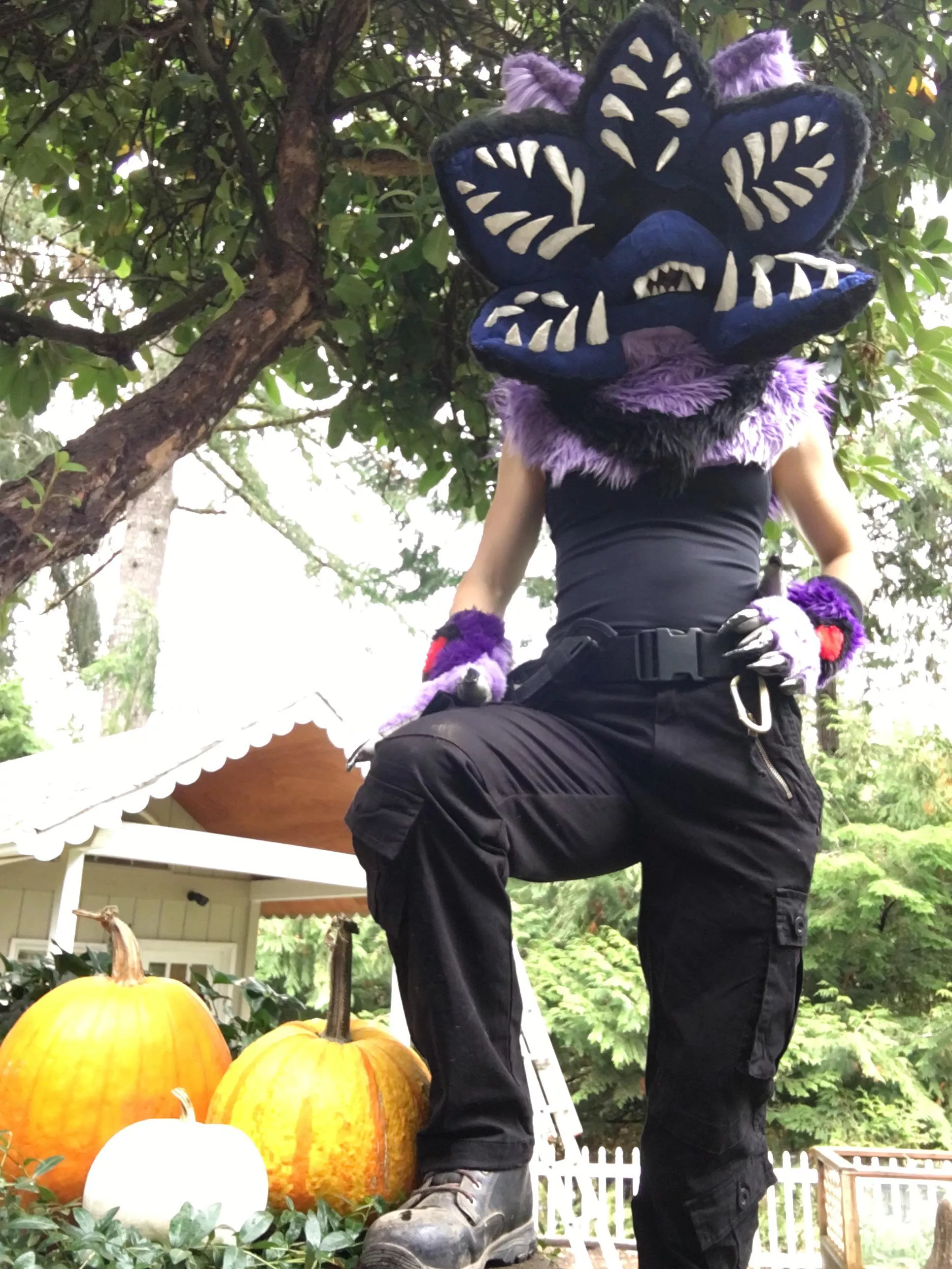 Pre-Halloween cosplaying