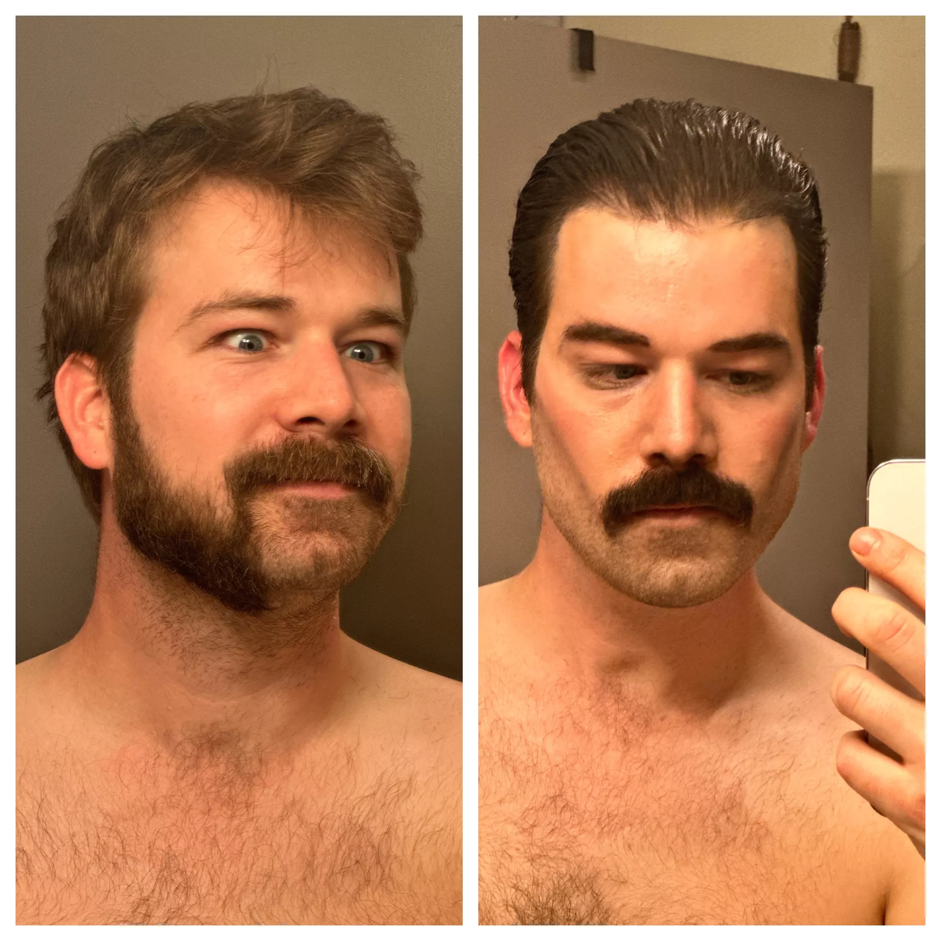 Rate my Freddie transformation for Halloween