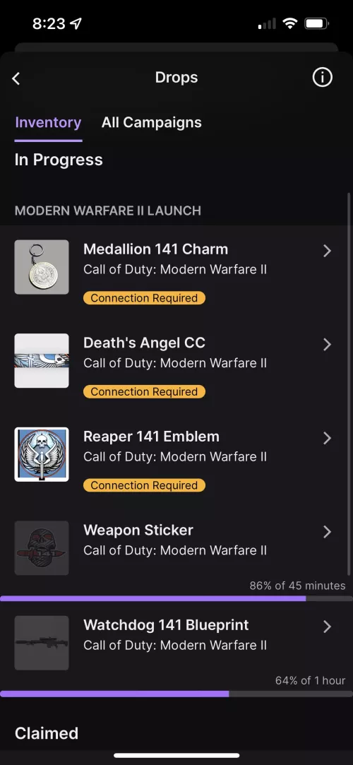 So I connected my account already but it still says connection required. Is there any way to fix this?