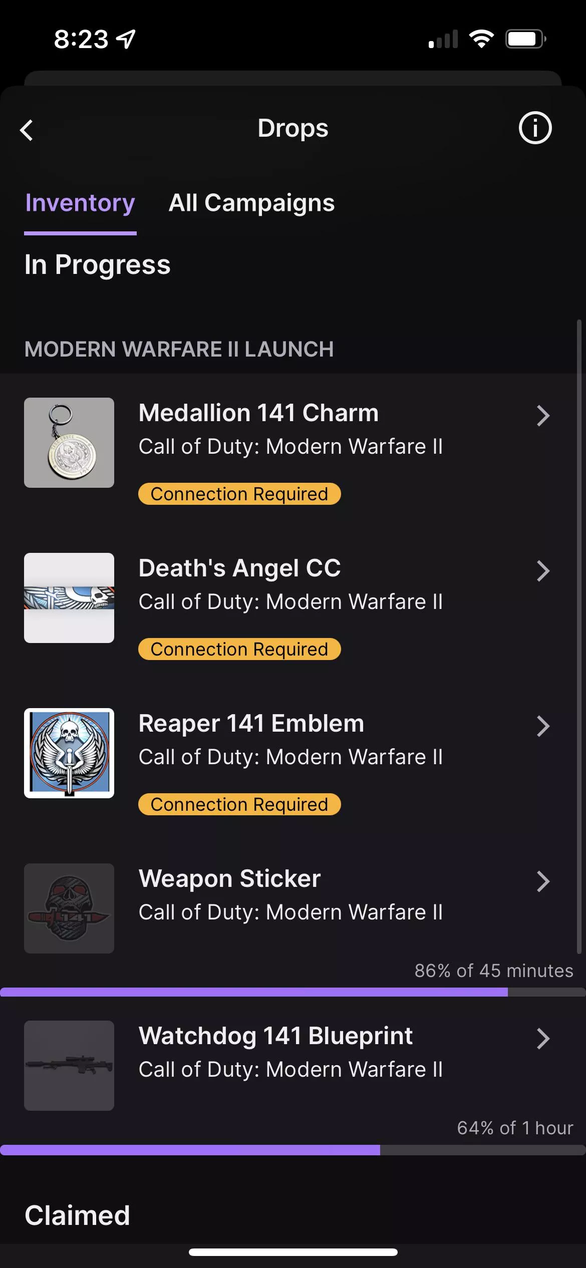 So I connected my account already but it still says connection required. Is there any way to fix this?