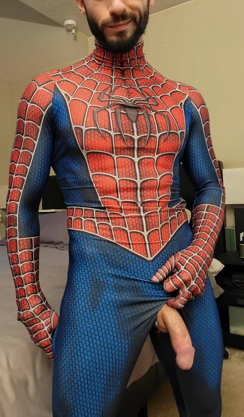 Spider-man.. bearded edition 😉