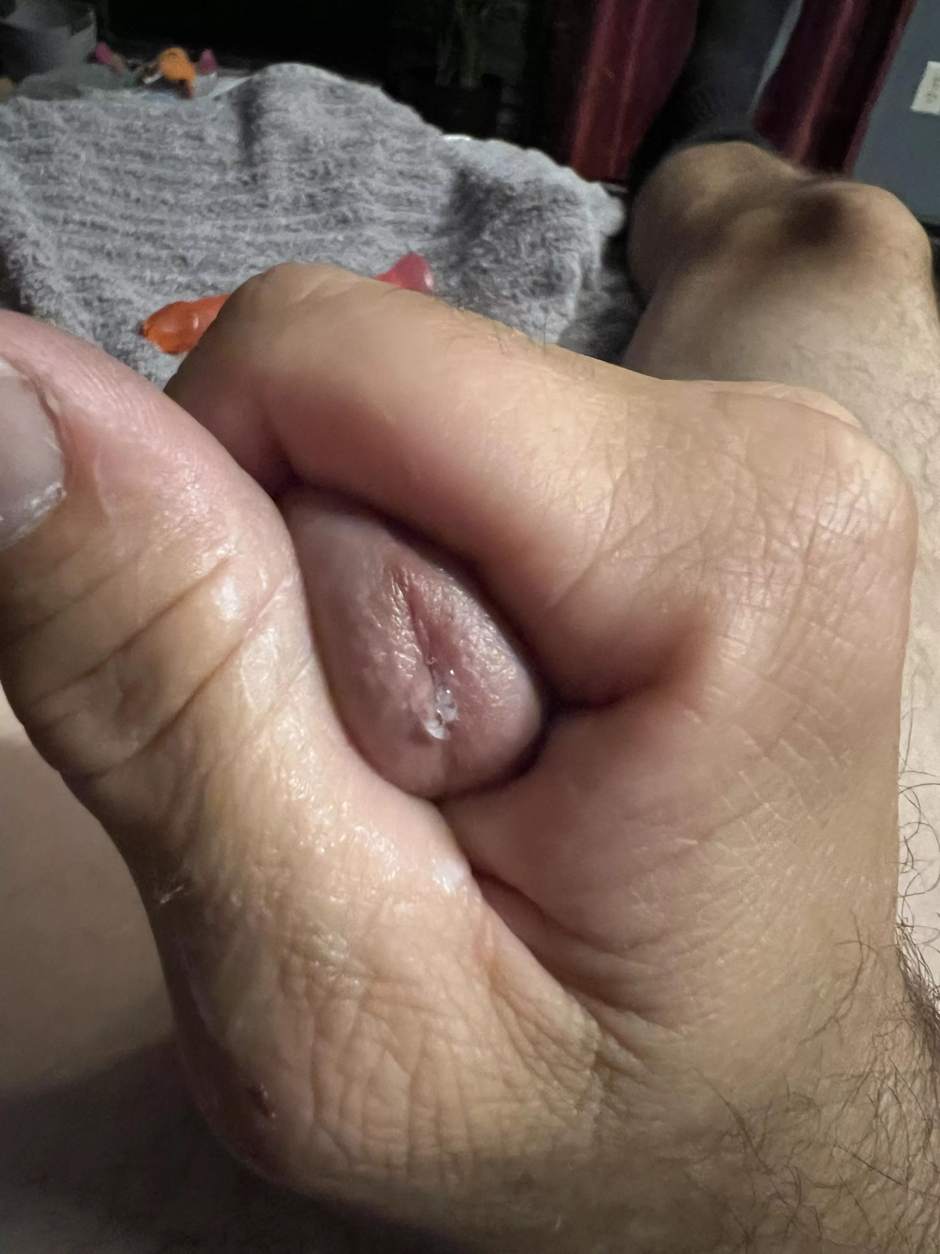 Squeeze it to the tip