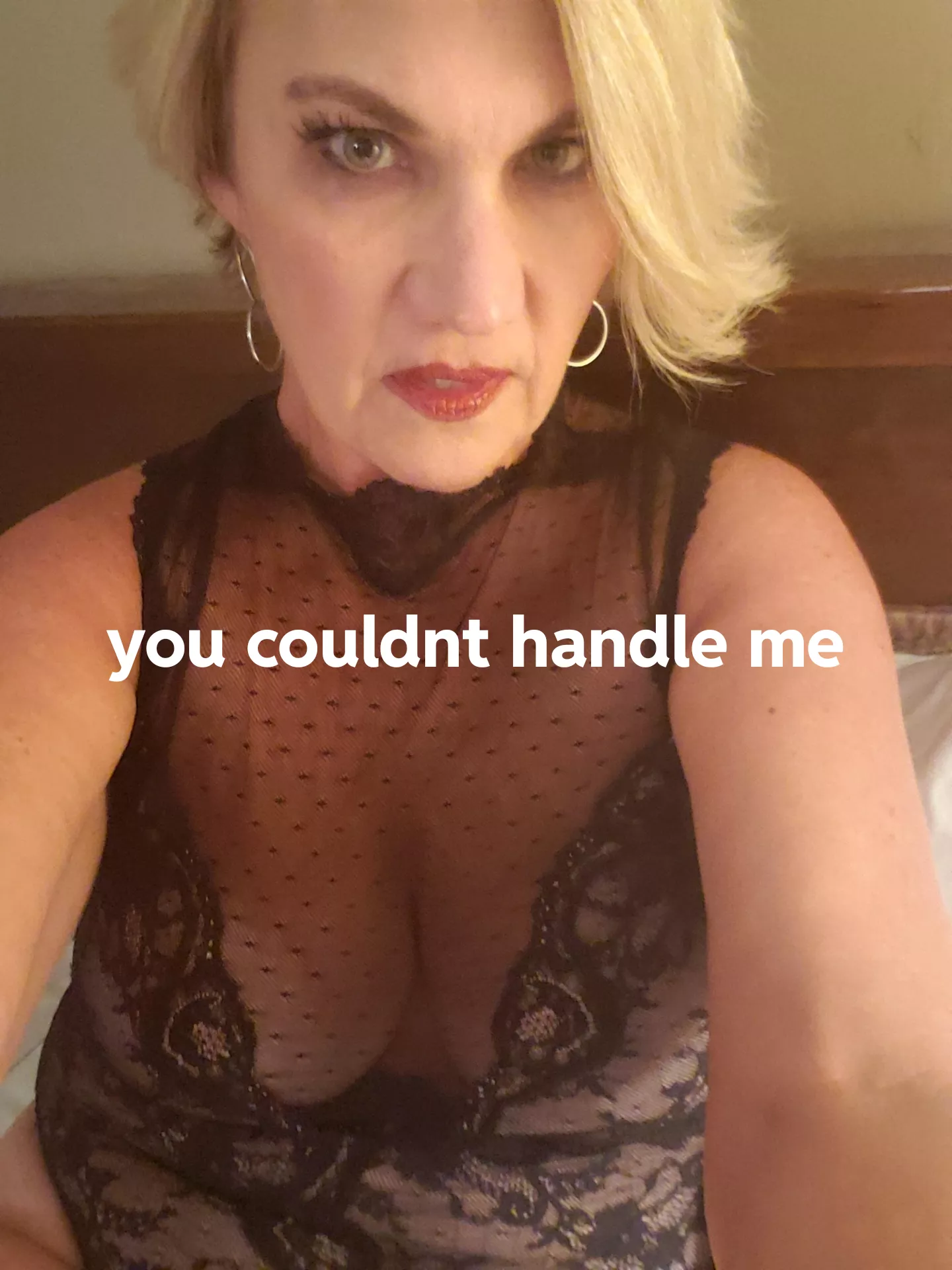 stop with the cock pics and stupid comments