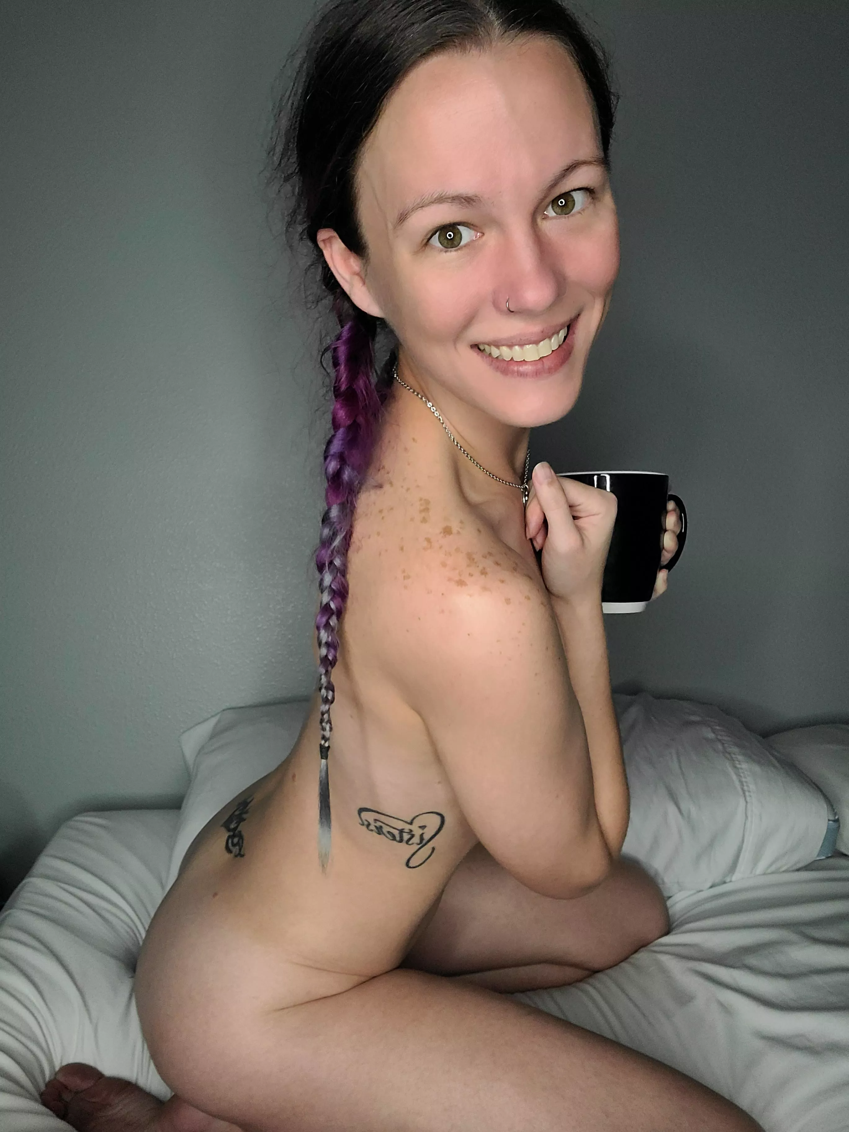 Sun kissed shoulders