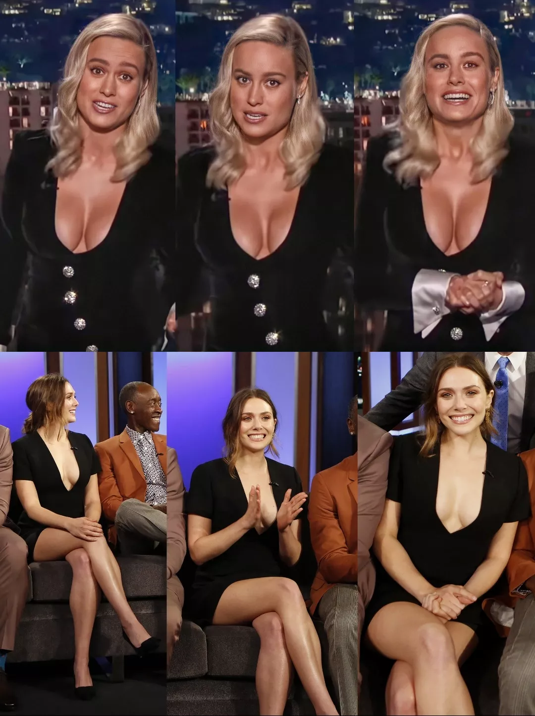 Super horny for Elizabeth Olsen and Brie Larson and could really use some help from a bud for them