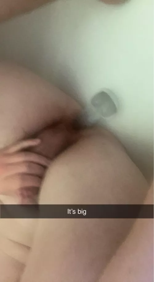 Tcwilson_22 on snap to run a train on me!! cum dripping from my ass from the toy🍆💦💦 (nsfw)