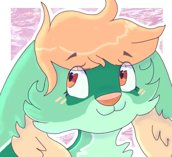 Thaleia says :3 - art by me