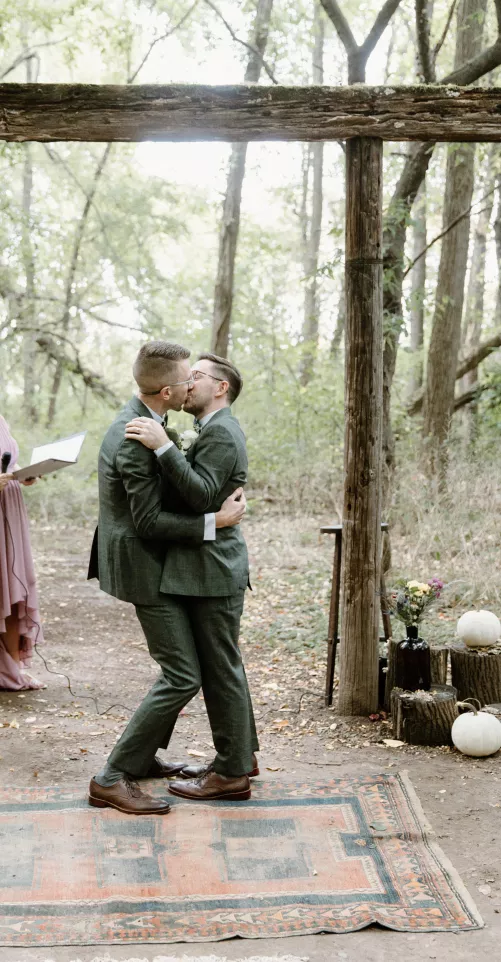 That height difference, though! Just over a year married and loving him more every day.