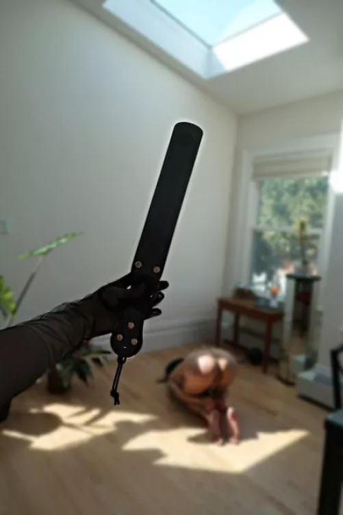 Thinking a lot about punishment lately and giving him & dirty words exactly the treatment they deserve