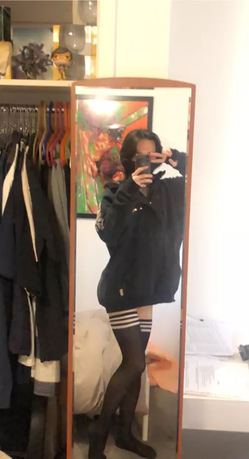 This hoodies a bit too big for me normally but perfect for some fits