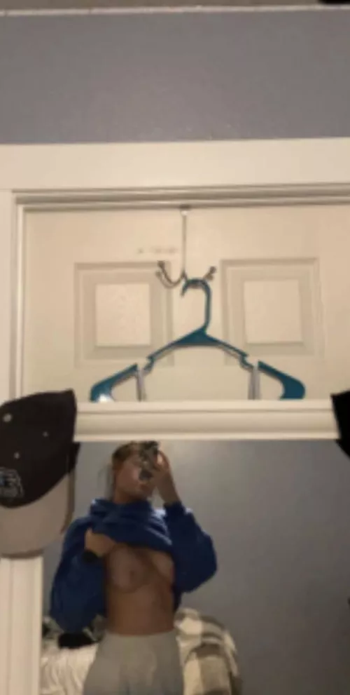 tits out sorry for bad quality