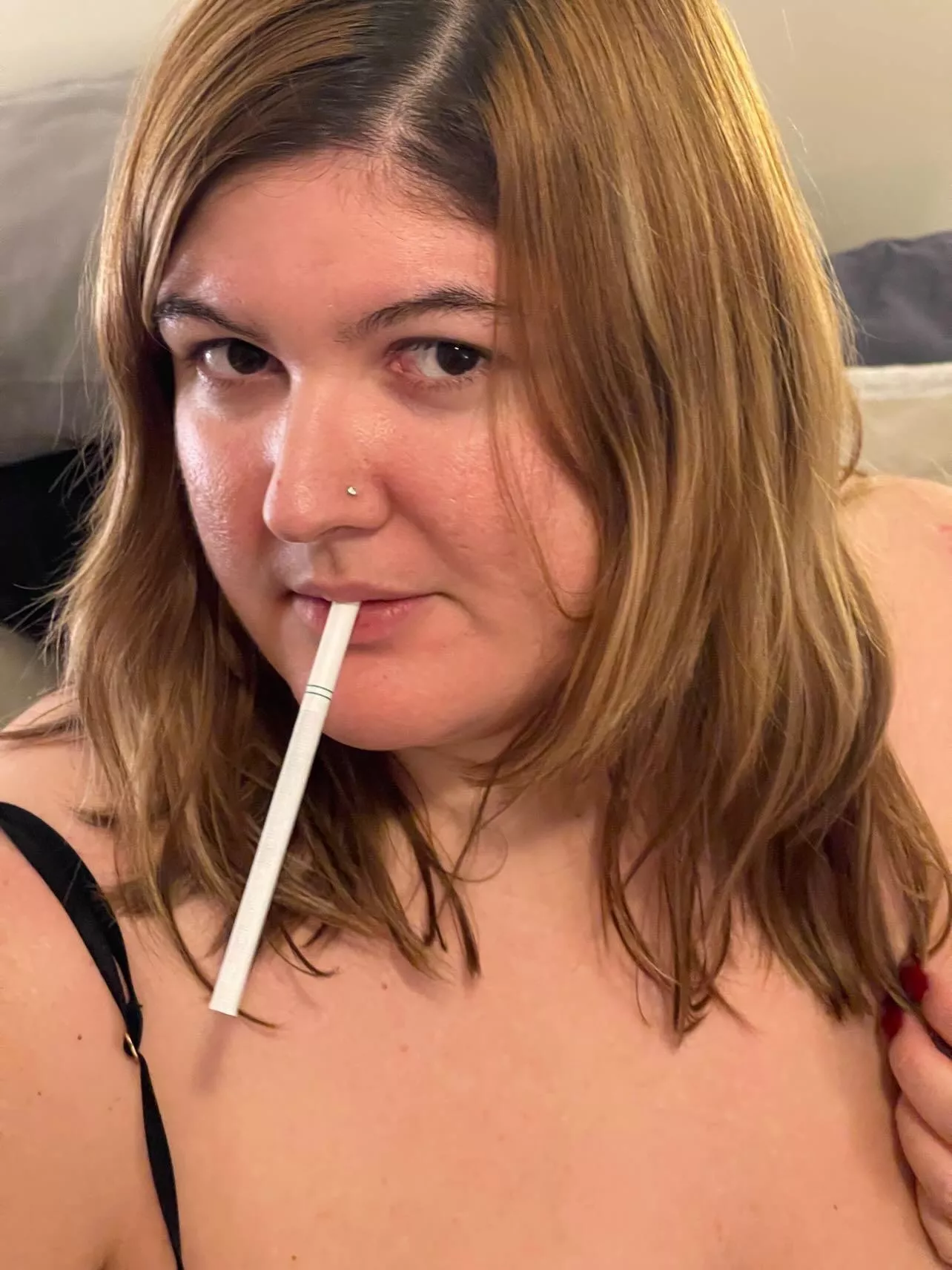 Watch me smoke while you stroke