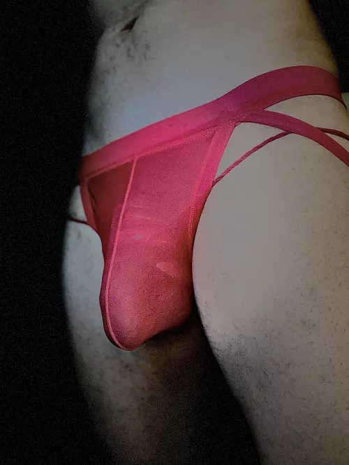 Weights required a G-string and jock for support 😈🍆🥜✨⭕️