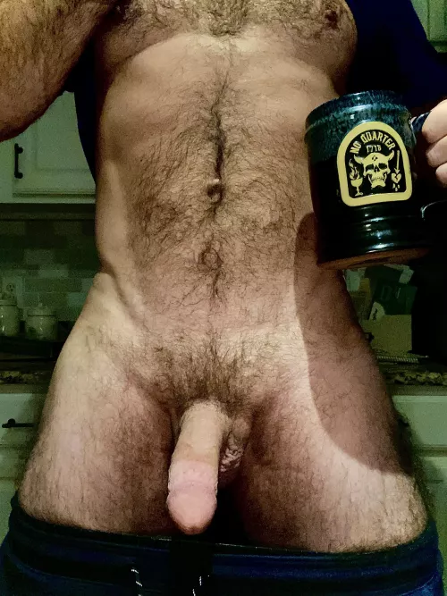 Which first, coffee or cock?