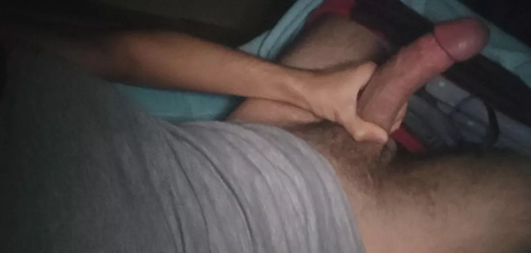 Whipped out the little guy