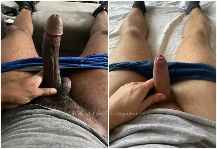 Who wins? Black or white? Feel free to be mean! 😊