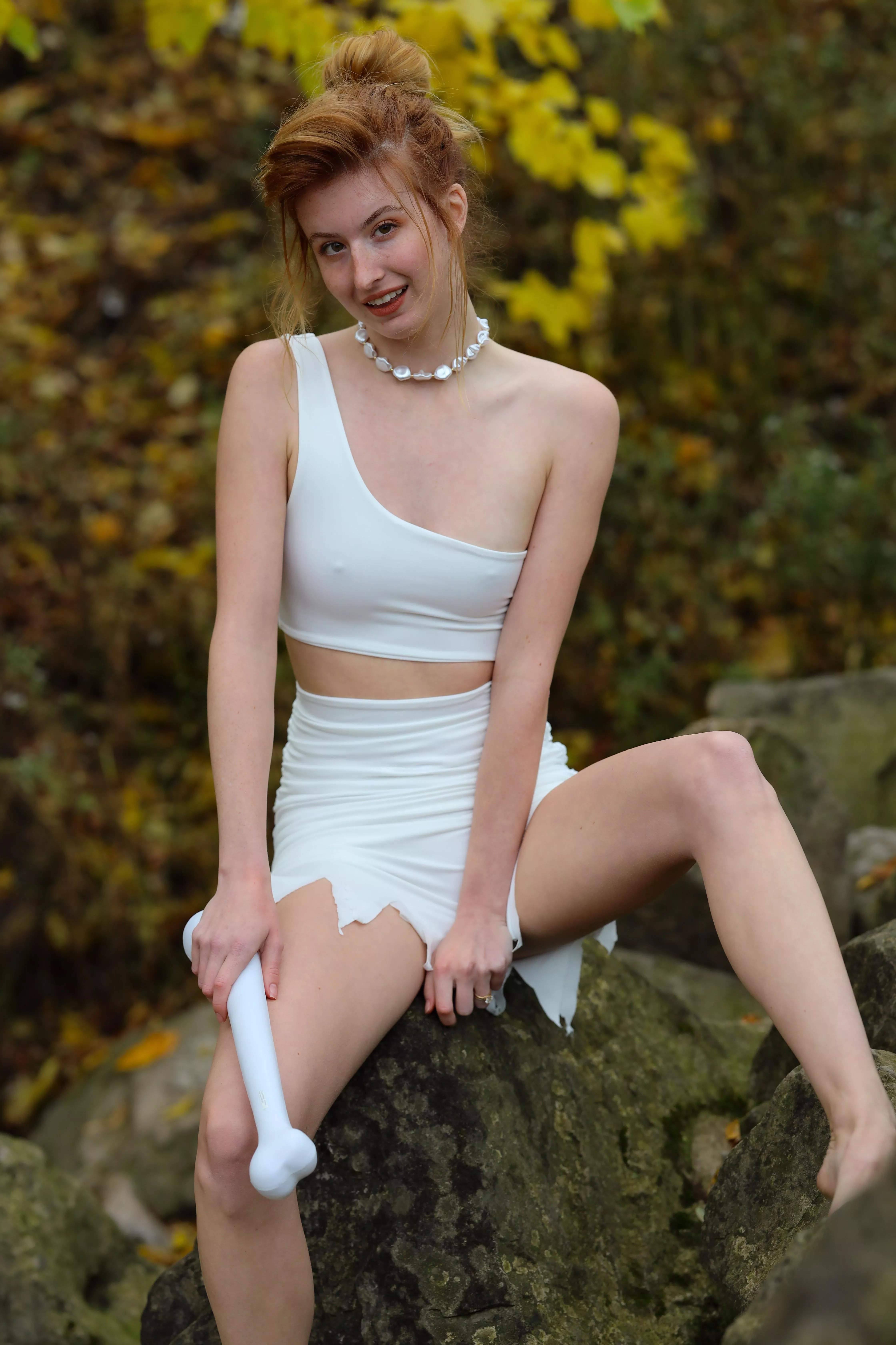 Wilma never wears a bra