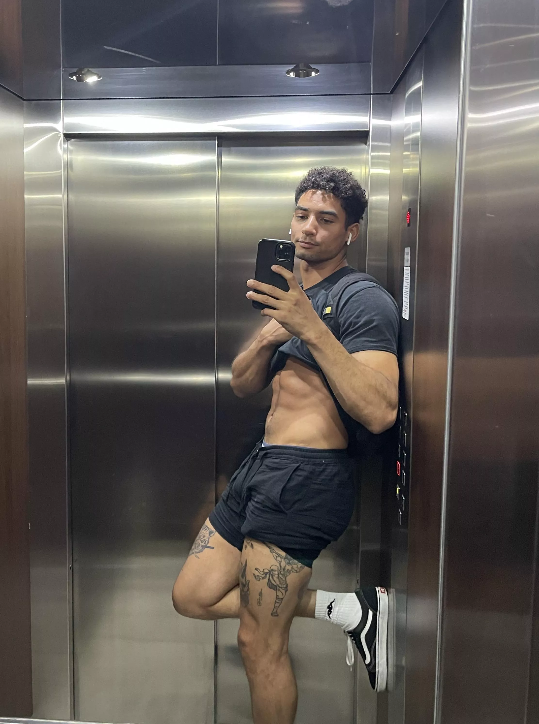 Would you feel awkward sharing an elevator with me?