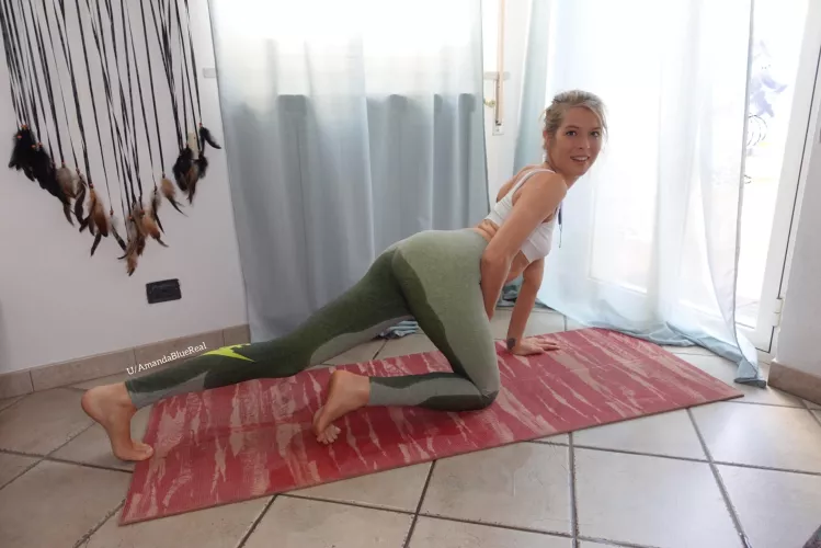 Yoga gone wild! 🧘‍♂️💦💦