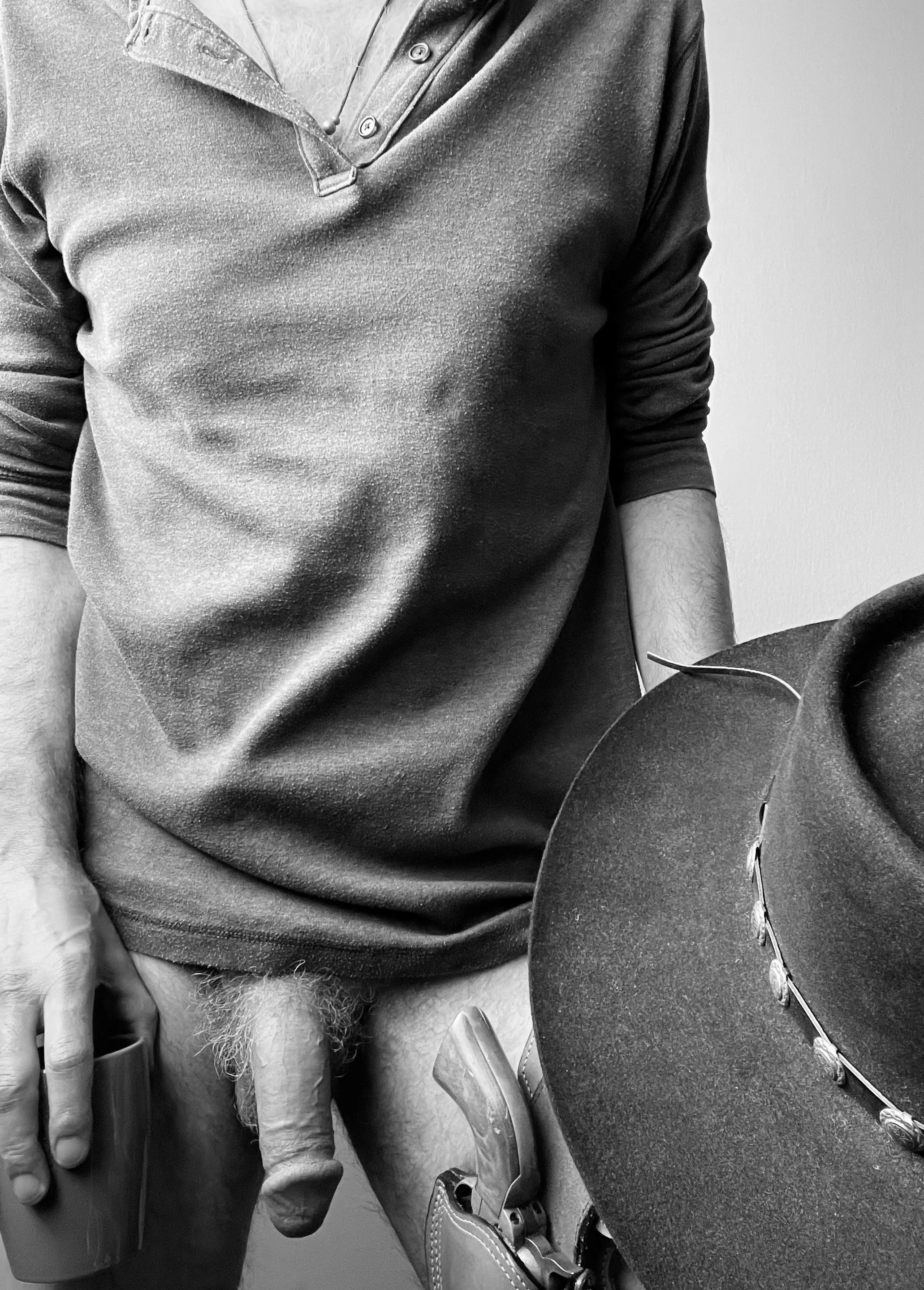 After coffee, we can pull out my…costume…