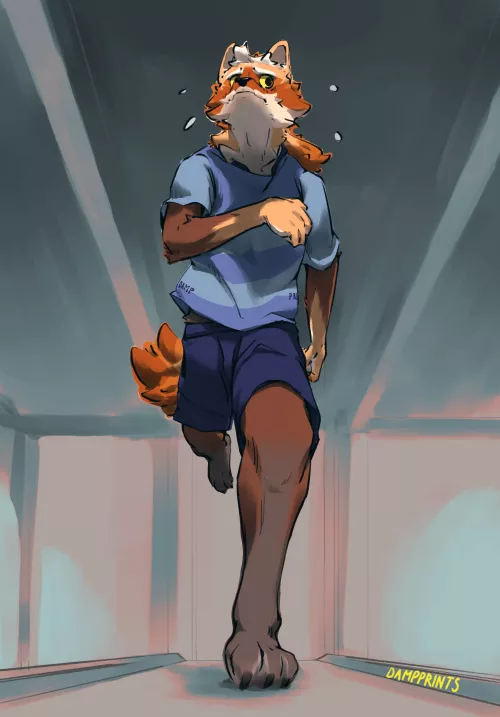 Always awkward at the gym