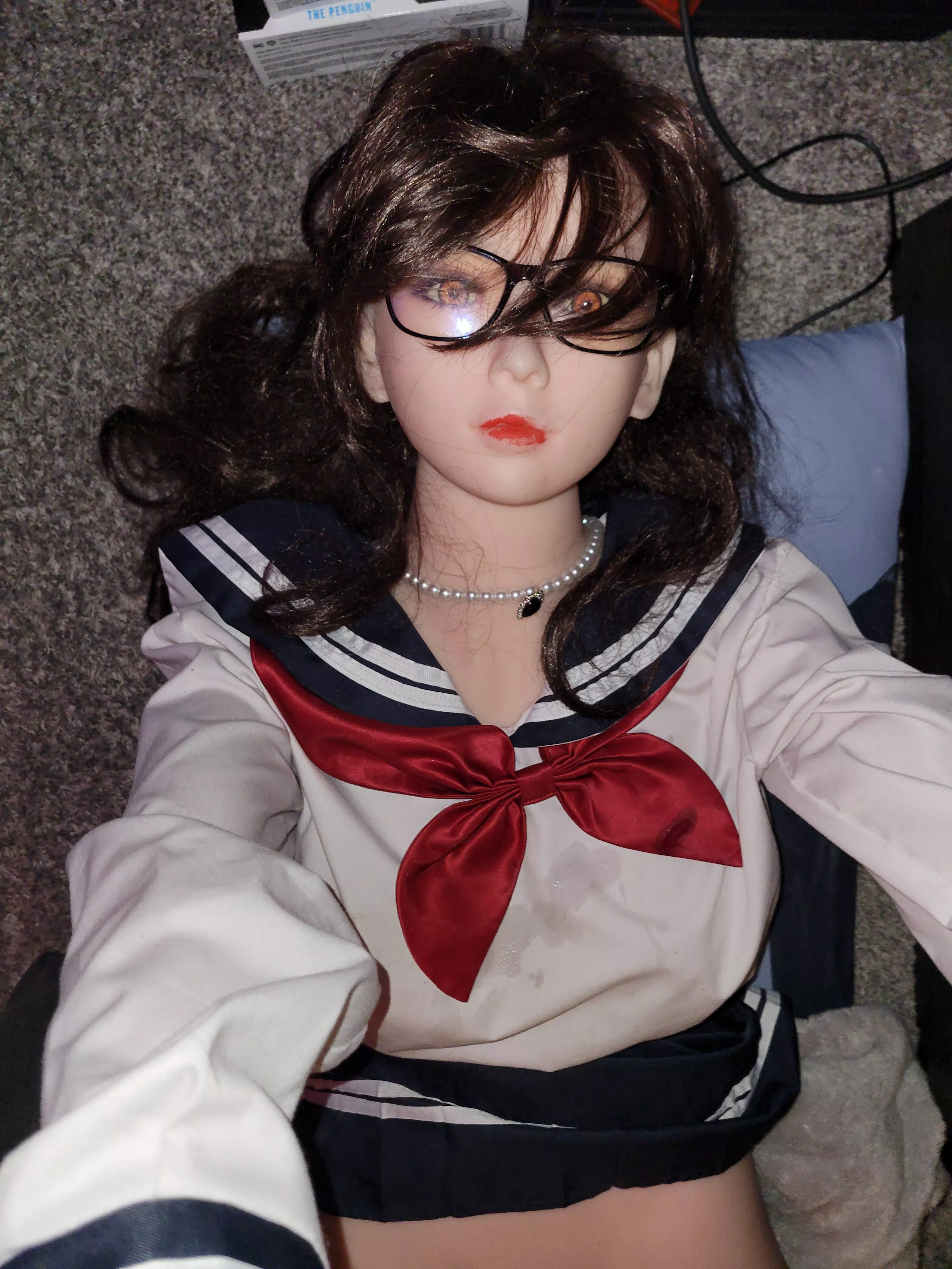 Ayana unexpectedly got it tonight on the floor